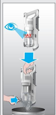 HOOVER HF1P10HX - VYPRAZDNENI NADOBY NA PRACH - 1