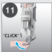HOOVER HF1P10HX - OVER GULVET / HÄNDHOLDT MODUS - 20