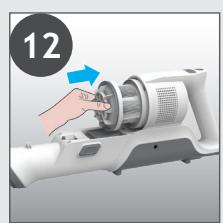 HOOVER HF1P10HX - DE STOFBAK LEDIGEN - 21