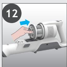 HOOVER HF1P10HX - OVER GULVET / HÄNDHOLDT MODUS - 21