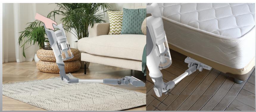 HOOVER HF1P10HX - Mode flexible* - 2
