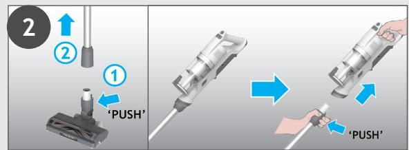 HOOVER HF1P10HX - MINI Turbobrosse animaux * - 12