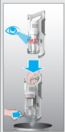 HOOVER HF1P10HX - DE STOFBAK LEDIGEN - 1