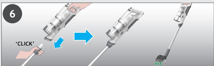 HOOVER HF1P10HX - CÓMOC VACIAR EL DEPOSITO DE SUCIEDAD - 7
