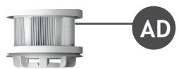 HOOVER HF1P10HX - KOMPOHEHTbI NbJIECOCA: - 4