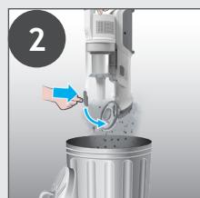 HOOVER HF1P10HX - TOMMA DAMMBEHÄLLAREN - 10