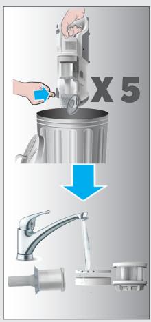 HOOVER HF1P10HX - TOZ HAZNESINI BOŞALTMA - 8