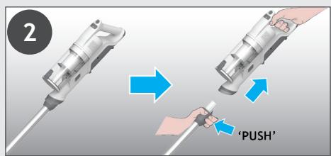 HOOVER HF1P10HX - TØMNING AF STØVBEHOLDEREN - 3