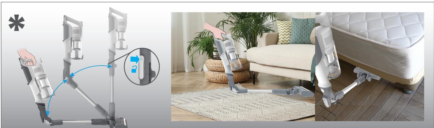 HOOVER HF1P10HX - FLEKSIBEL MODUS* - 1