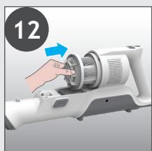 HOOVER HF1P10HX - TOZ HAZNESINI BOŞALTMA - 22
