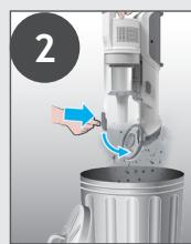 HOOVER HF1P10HX - DE STOFBAK LEDIGEN - 10
