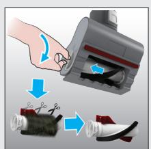 HOOVER HF1P10HX - UDRZBA VYSAVACE 5.4 MINI TURBO HUBICE * - 6