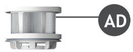 HOOVER HF1P10HX - PEÇAS SOBRESSALENTES E CONSUMÍVEIS HOOVER - 5