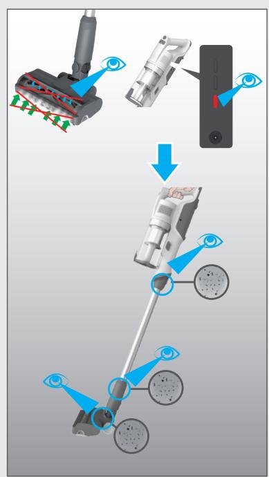 HOOVER HF1P10HX - OSTRUZIONI - 1