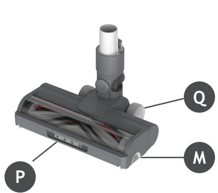 HOOVER HF1P10HX - KOMPOHEHTbI NbJIECOCA: - 11