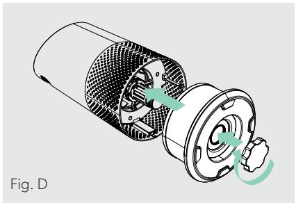 LEITZ TrusensPurificateur2415112EU - Accès au logement du filtré complet - 4