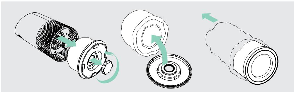 LEITZ TrusensPurificateur2415112EU - Sortez le filtré du sac en plastique - 1