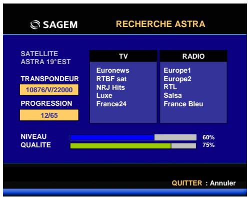 SAGEM ISD 75 - Choix d'une nouvelle région France 3 - 1