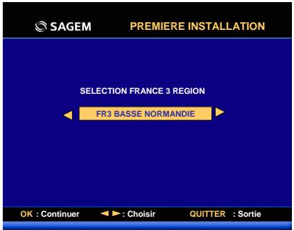 SAGEM ISD 75 - Choix du service Régional de France 3 - 1
