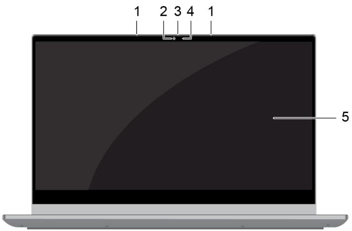 LENOVO Yoga C740 - Vue avant - 1