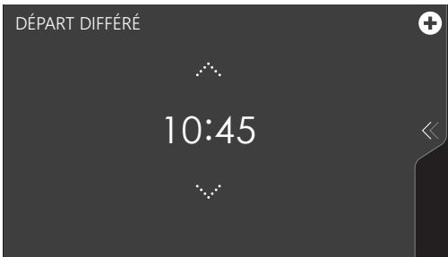 ASKO CM8478G - Définir un départ différé - 2