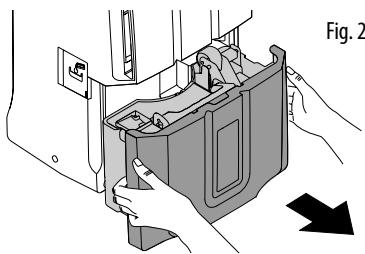 DELONGHI DDS20 - a) Evacuation dans le réservoir - 1
