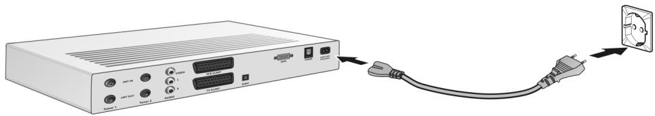 SIEMENS M 365 TCO - Raccordement d'un magnétoscope ou d'un lecteur/enregistreur de DVD - 1