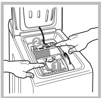 HOTPOINT-ARISTON ARTXL145 - Comment ouvrir et fermer le tambour - 4