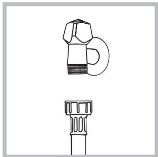 HOTPOINT-ARISTON ARTXL145 - Raccordement du tuyau d'arrivée de l'eau - 1