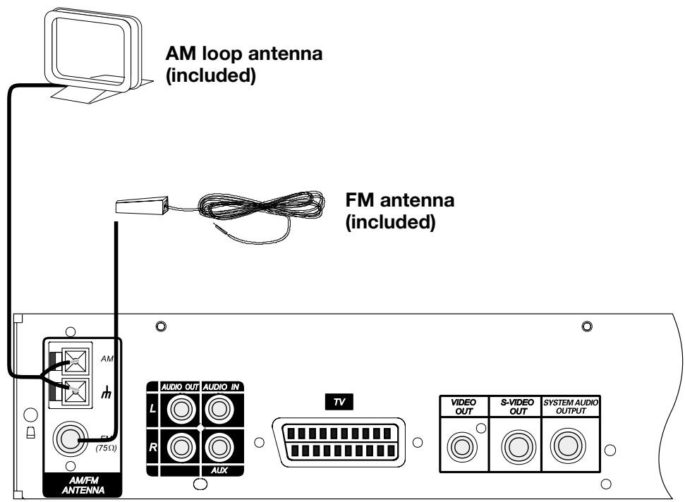 JBL DSC 400 - ANTENNA CONNECTIONS - 1