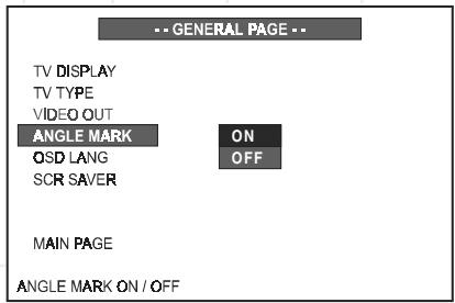 JBL DSC 400 - Angle Mark Setting - 1