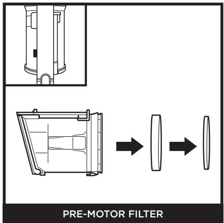 DARTY IZ320EU - CLEANING THE FILTERS - 1