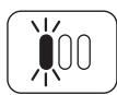 DARTY IZ320EU - Battery Indicator Lights on handheld vacuum are flashing. - 1
