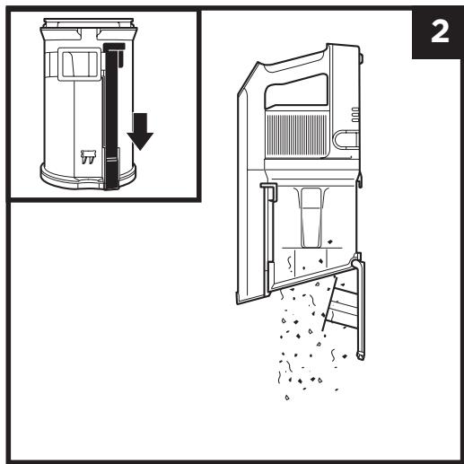 DARTY IZ320EU - VACIADO DEL DEPOSITO DE POLVO - 2