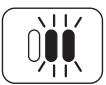 DARTY IZ320EU - Battery Indicator Lights on handheld vacuum are flashing. - 4