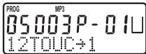 PROG MP3 05003P - 01U 12TOUC→1