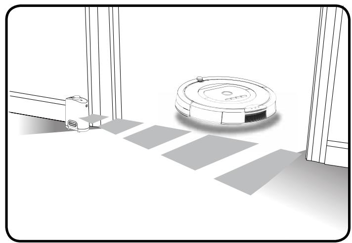 IROBOT ROOMBA 774 - Virtual Wall® (mur virtuel) accessoire facultatif pour tous les modèles. - 1