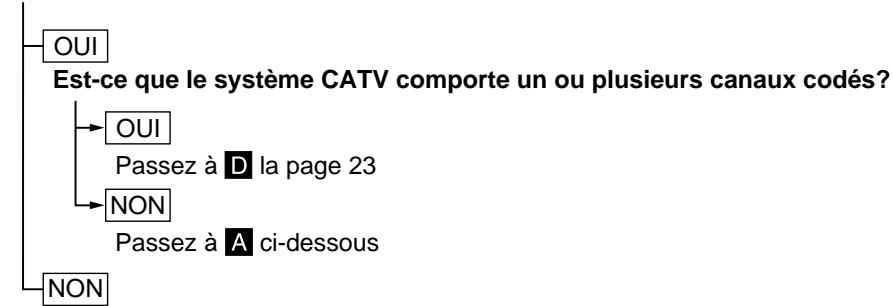 SHARP DVNC70 - Branchements pour le système de télévision par câble (CATV) - 1