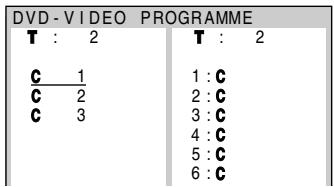 SHARP DVNC70 - Appuyez sur ou  pour sélectionner le titre souhaité et appuyez ensuite sur ENTER. - 1