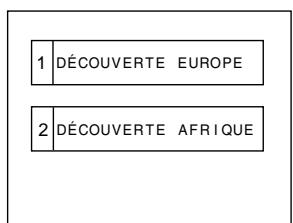 SHARP DVNC70 - Sélection des scènes par numéro de titre - 1