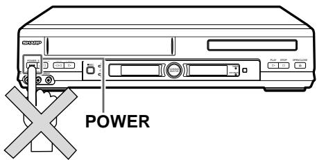 SHARP DVNC70 - Important! (attention lors de l'installation EZ set up): - 1