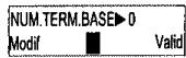 SAGEM D50T - Modifier le numéro de terminal - 5