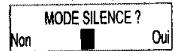 SAGEM D50T - Activer / désactiver le mode silence - 4