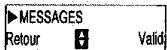SAGEM D50T - Effacer tous les anciens messages - 2