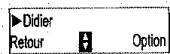 SAGEM D50T - Consulter une alerte anniversaire - 2