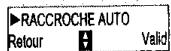 SAGEM D50T - Raccrocher ou décrocher automatiquement - 2