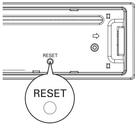 PHILIPS CE135BT - Réinitialisation - 1