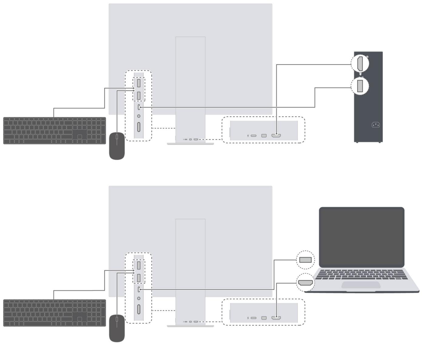 HUAWEI MATEVIEW 28.2HSN-CBA - Connexion par câble HDMI - 1