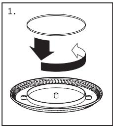 ION B10 LPDOCK - Installation du plateau - 1