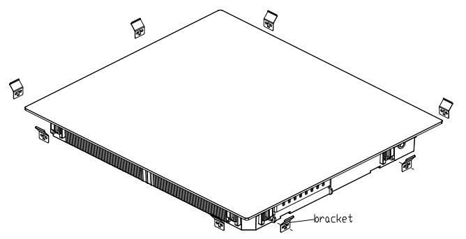 HAIER HAMTP64MC - Réglage de la position des éttriers - 1